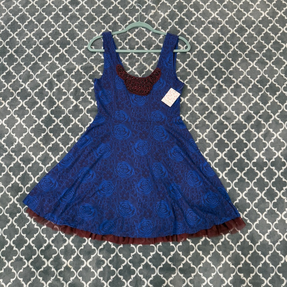 Free People Blue Floral Women’s Dress